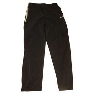 Nike vintage travis scott Black white stripe basketball zip ankle track pants L